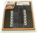 Motor Mount Bolt Kit Silver / Zinc For Harley Davidson FLHR 1340 1996-1998