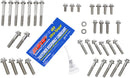 12-Point External Primary/Transmission Engine Fastener Kit Raw / Silver | 24011102