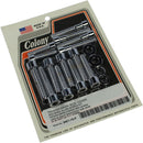 Transmission Side Cover Bolt Kit Chrome / Polished / Silver For Harley Davidson FLHR 1584 2007-2011