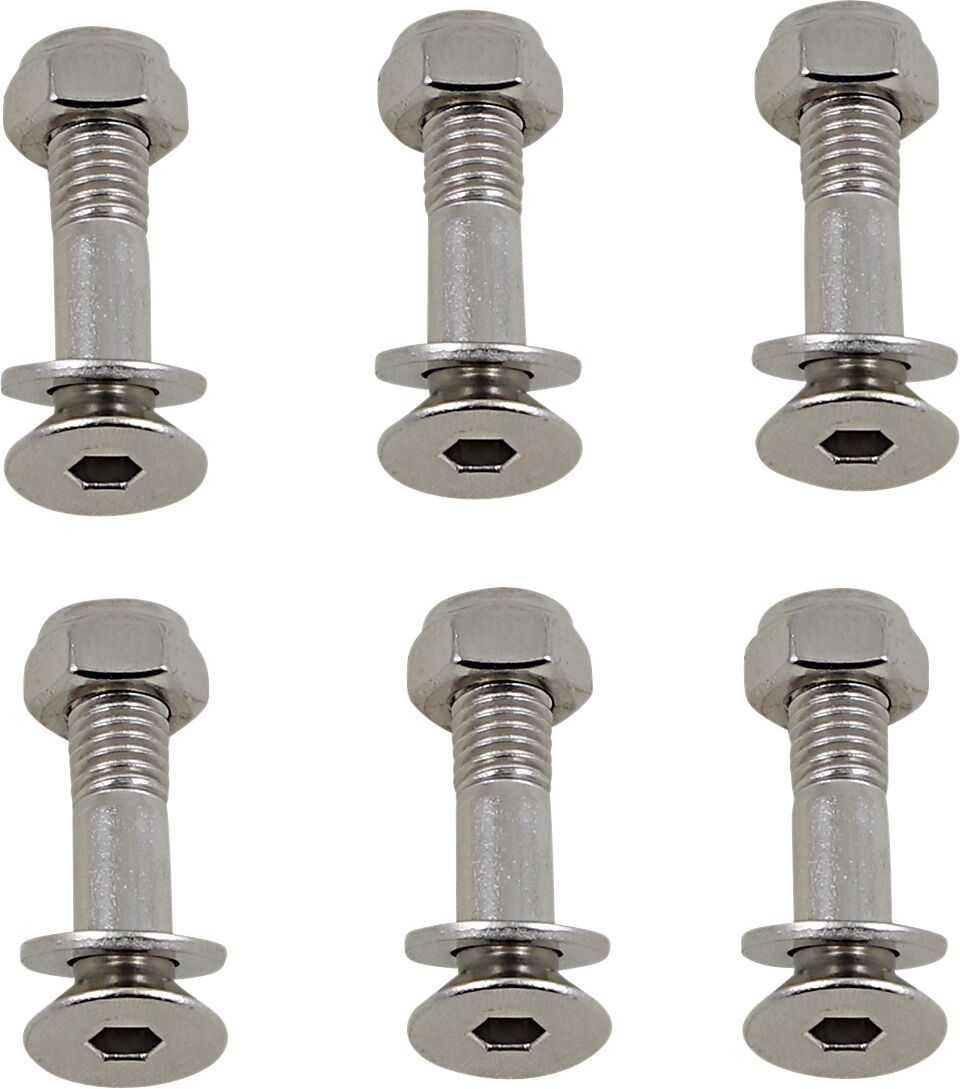 Sprocket Lock Bolt Kit Raw / Silver