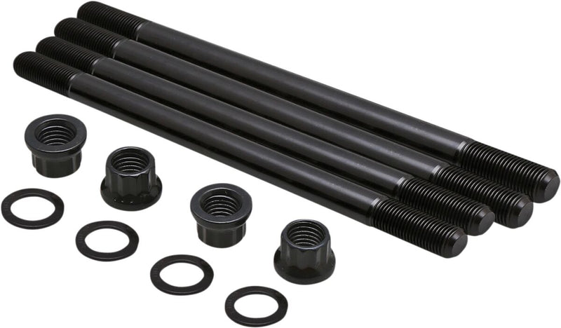 Cylinder Stud and Nut Kit Black For Yamaha WR 400 F 1998-2000