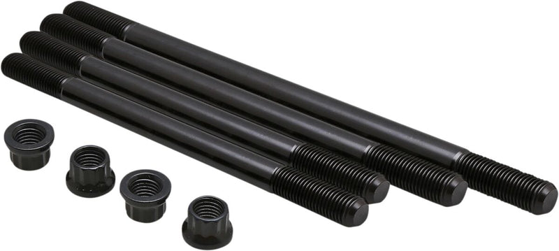 Cylinder Stud and Nut Kit Black For Honda TRX 400 EX 1999-2008