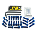 Aluminium Engine Bolt Kit Blue For BMW R 1250 GS ABS 2019-2024