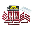 Aluminium Engine Bolt Kit Red For Kawasaki Z 800 2013-2016