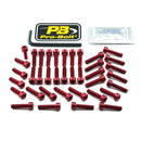 Aluminium Engine Bolt Kit For Triumph Red For Triumph STREET TRIPLE 765 R ABS 2017-2023