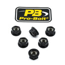 Aluminium Sprocket Nuts Black For Aprilia PEGASO 650 FACTORY 2007