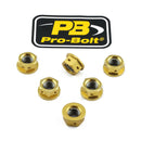 Aluminium Sprocket Nuts Gold For Aprilia PEGASO 650 FACTORY 2007
