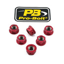 Aluminium Sprocket Nuts Red For Aprilia PEGASO 650 FACTORY 2007
