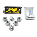 Titanium Sprocket Nuts Silver For Aprilia RSV 1000 1998-2003