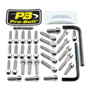 Stainless Steel Engine Bolt Kit Silver For Yamaha YZF-R6 600 2006-2016