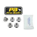 Stainless Steel Sprocket Nuts Silver For Aprilia RSV 1000 1998-2003