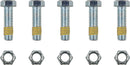 Pulley Hardware Kit Silver / Zinc - 7/16 Inch-14 | Vendor No O39-0410N