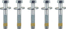 Pulley Hardware Kit Silver / Zinc - 7/16 Inch-14 | Vendor No O39-0411