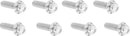 Lifter Block Titanium 12-Point Bolt Kit Polished / Silver