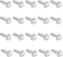 Rocker Box 12-Point Titanium Bolt Kit Polished/Silver