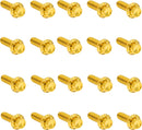 Bolt Kit - Rocker Box - 12-Point - Gold