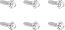 Transmission Top Cover Titanium 12-Point Bolt Kit Polished/Silver