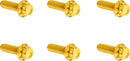 Transmission Top Cover Titanium 12-Point Bolt Kit Gold