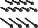 Hardware Kit Titanuim 12 Point Primary Cover Black