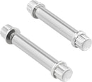 Footpeg Titanium 12-Point Bolt Kit Polished / Silver
