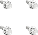 Windshield Titanium 12-Point Bolt Kit Polished / Silver