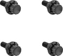 Windshield Titanium 12-Point Bolt Kit Black