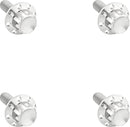 12-Point Windshield Bolt Kit Polished / Silver