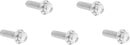 Derby Cover Titanium 12-Point Bolt Kit Polished / Silver
