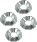 Flat Head Trim Washers Silver / Unfinished - M8