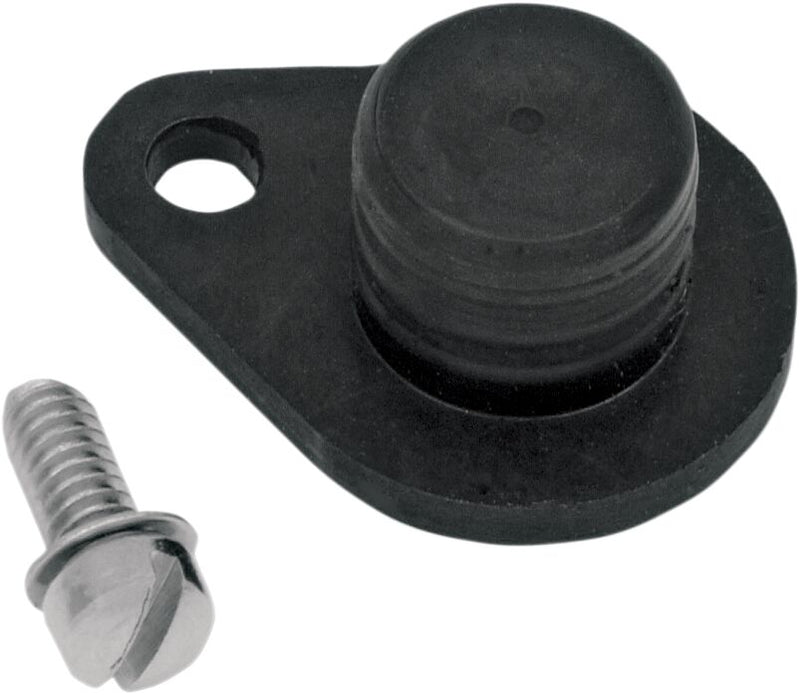 Transmission Speedo Block Off Black For Harley Davidson E 1000 1936-1952