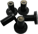 Well Nuts Black For Harley Davidson FLTR 1450 1999-2003