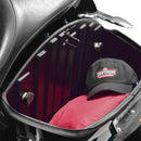 Saddlebag Fasteners Black / Chrome For Harley Davidson FLHR 1340 1995-1998