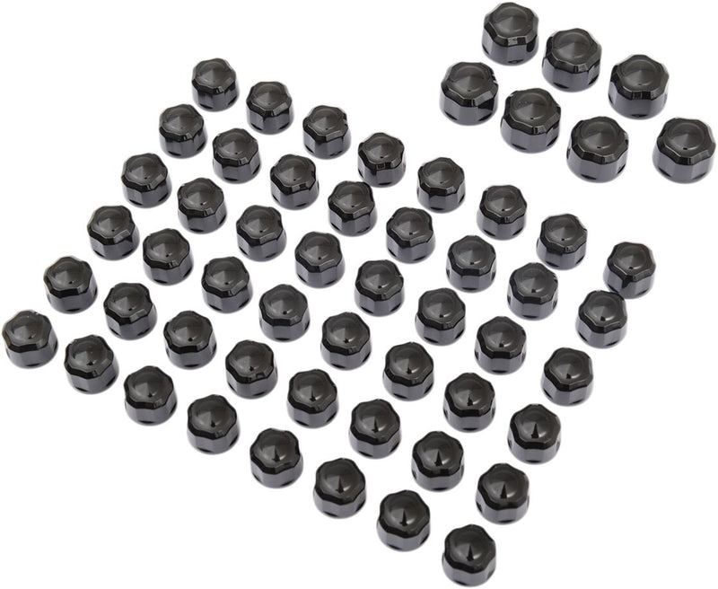 Engine Bolt Cover Caps Black Harley Davidson FLHR 1450 1999-2006
