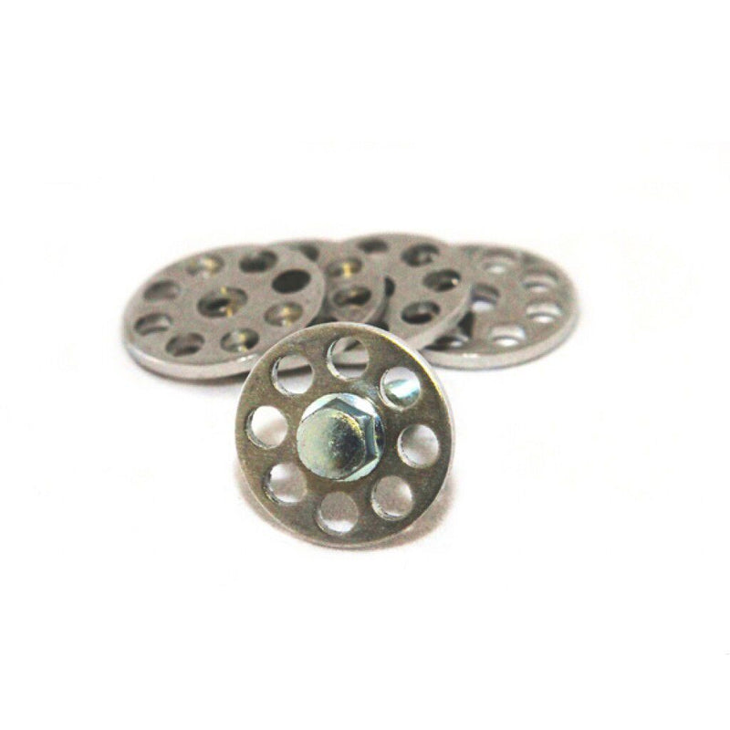 Drilled Washers Silver - M6