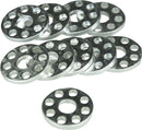 Drilled Washers Silver - M6