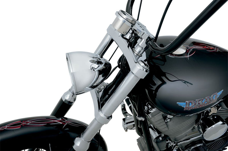 41 MM Raked Triple Tree Chrome For Harley Davidson FXST 1450 - 5 Degrees