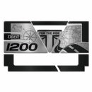 3D Motorcycle Stickers - Panniers Black For Triumph Tiger 1200