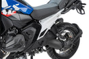 Rear Lower Wind Deflectors Matt Black For BMW R1300GS 2023>Current