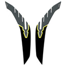 3D Motorcycle Stickers - Tank Pad Black Yamaha Tenere 700 2019-2020