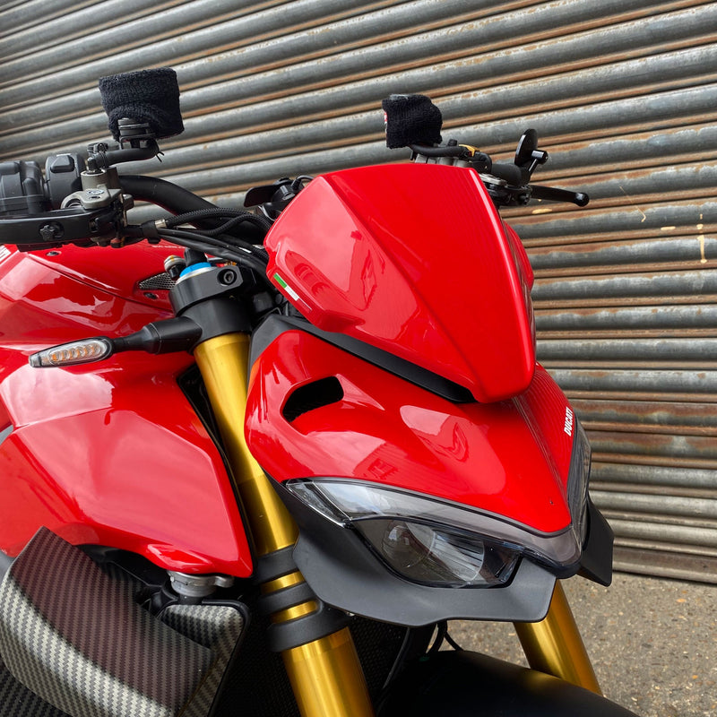 Fly Screen For Ducati Red For Ducati Streetfighter V4 2020-Current