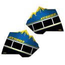 3D Motorcycle Stickers - Tank Sides For Yamaha XT 660 Z 2008>2016