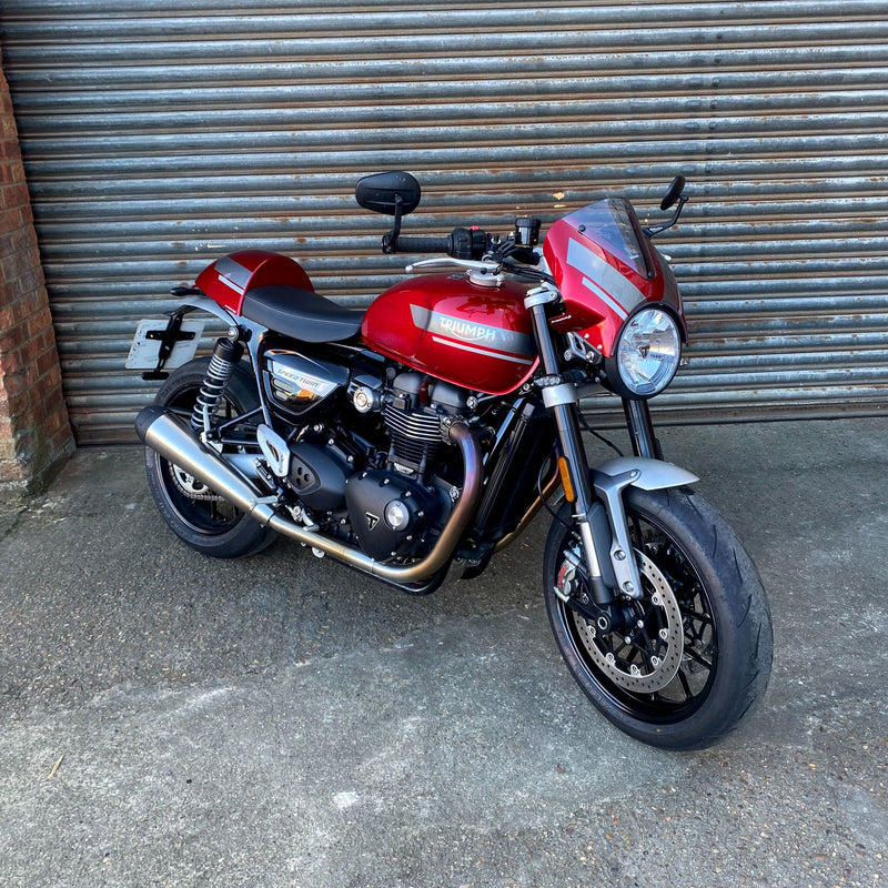 Fly Screen Red Hopper Scheme For Triumph Speed Twin 1200 2019-Current