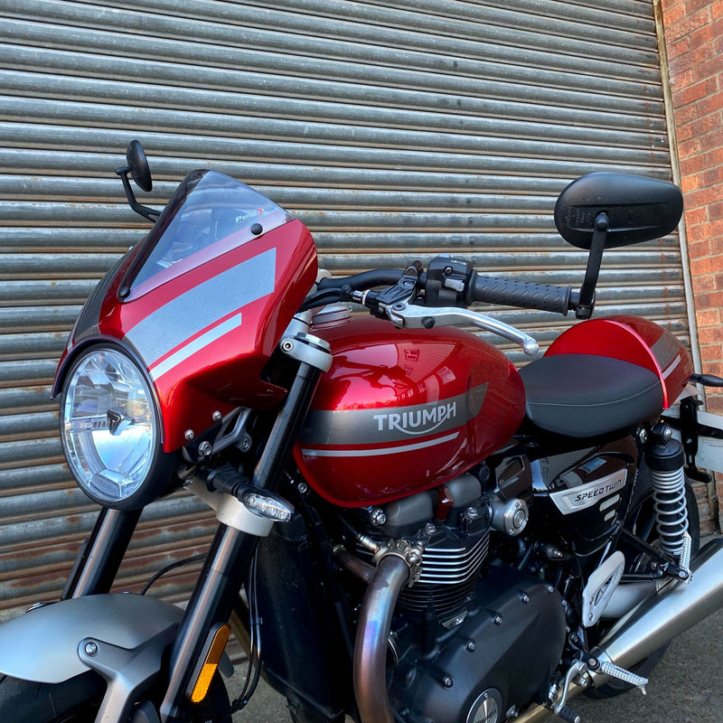 Fly Screen Red Hopper Scheme For Triumph Speed Twin 1200 2019-Current