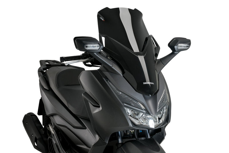 Sport Screen Black (Opaque) For Honda Forza 125 / 300 2018-2020