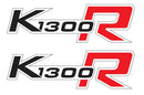 3D Motorcycle Stickers - Lettering For BMW K 1300 R 2010-2012