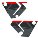 3D Motorcycle Stickers - Tank Sides Carbon Look For Yamaha Tenere 700 2020