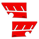 3D Motorcycle Stickers - Tank Sides Red For Yamaha Tenere 700 2019>2020