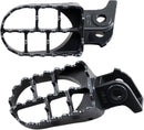 Super Stock Foot Pegs Grey For Honda CR 125 R 1988-1994