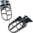 Super Stock Foot Pegs Grey For Kawasaki KX 125 K 1997-1998