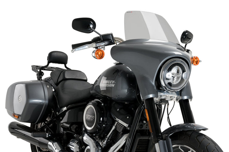 Touring Screen for OEM Fairing Light Smoke For Harley Davidson Softail Sport Glide FLSB 2018-2024